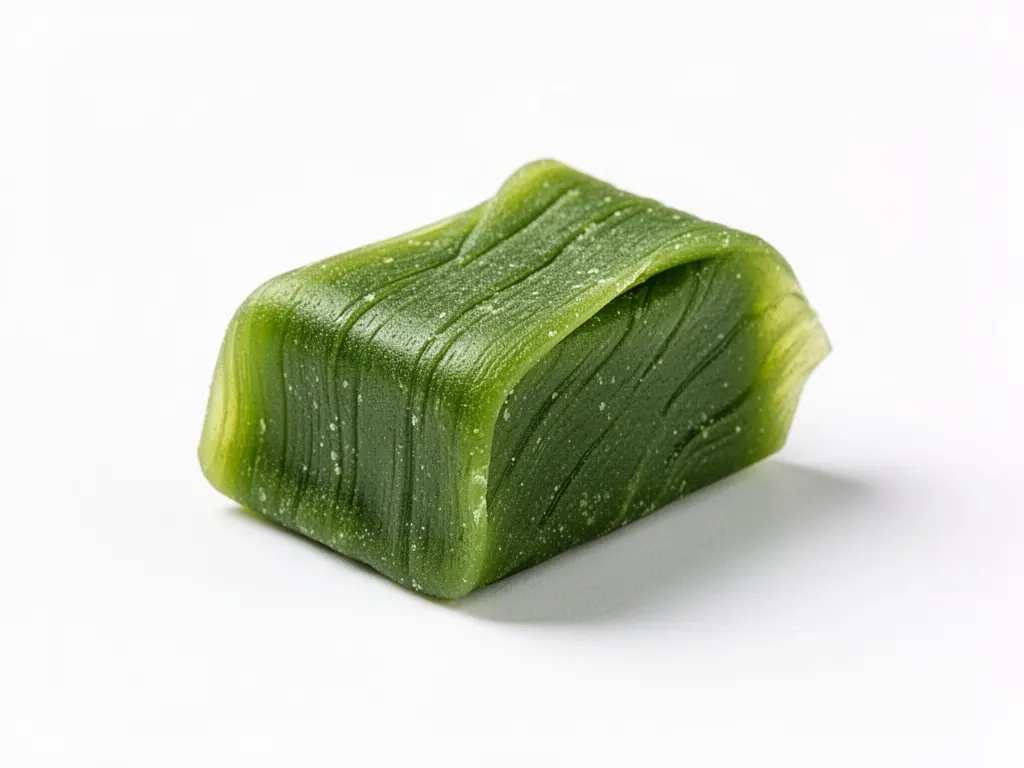 bonbon feuille verte