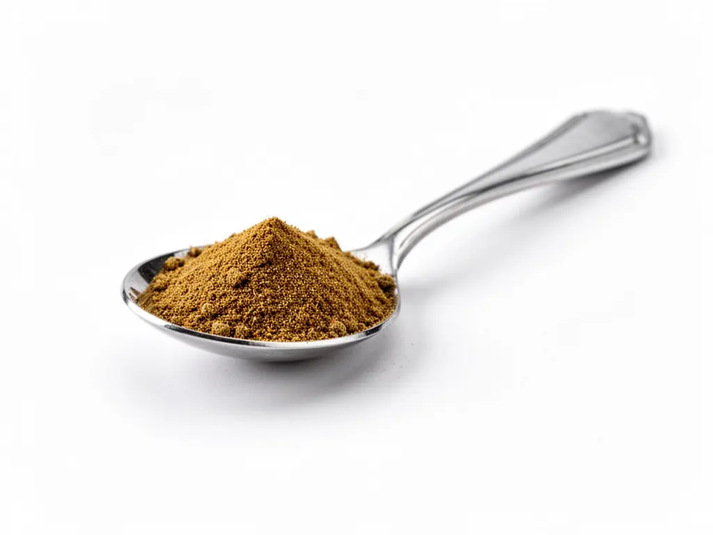 cuillère à café de cumin moulu
