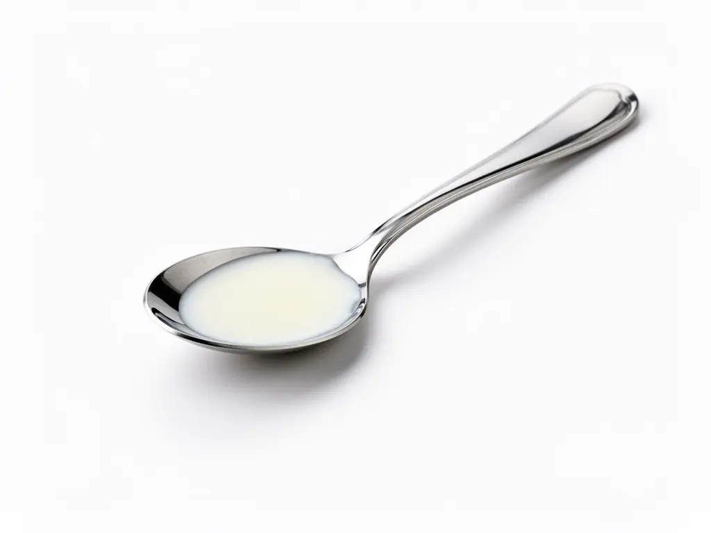 cuillère à soupe de lait