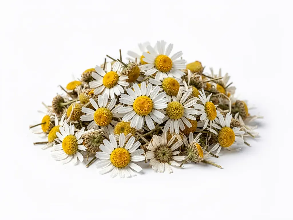 fleur de camomille séchée