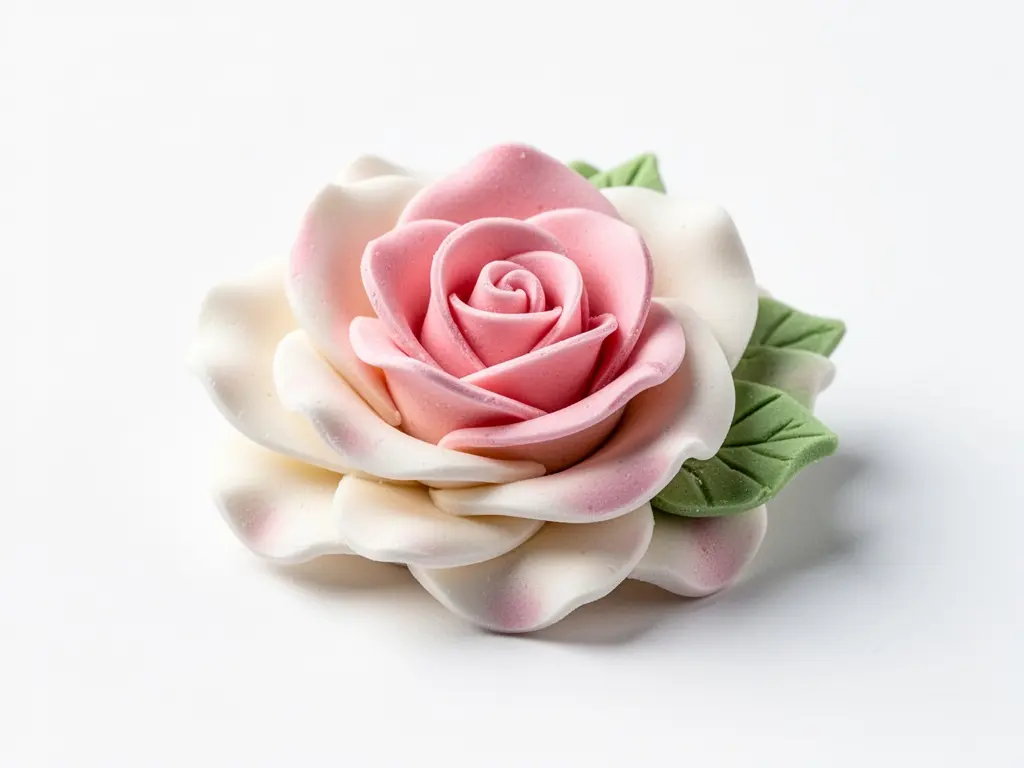fleur en pâte à sucre