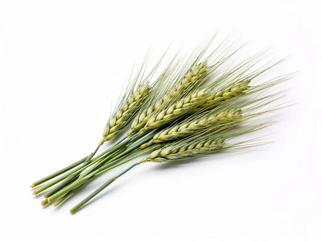 herbe de blé fraîche