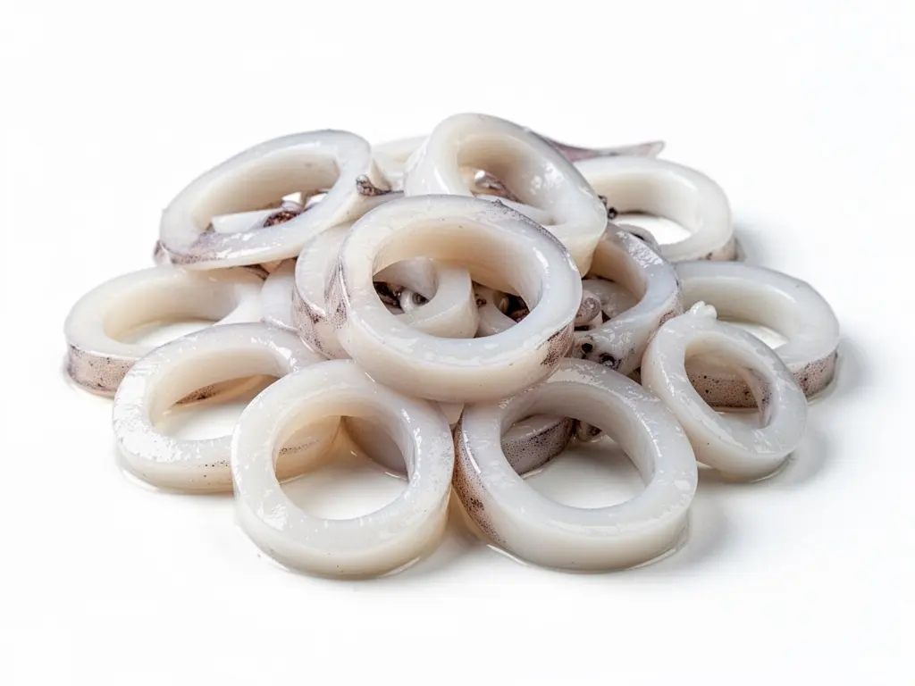anneau de calmar frais