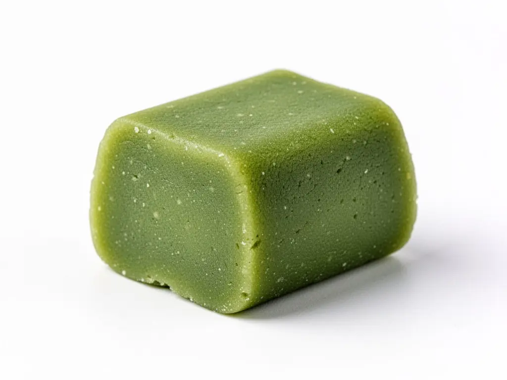 pâte d'amande verte