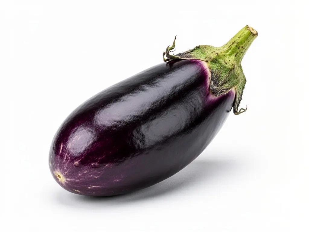 pois aubergine
