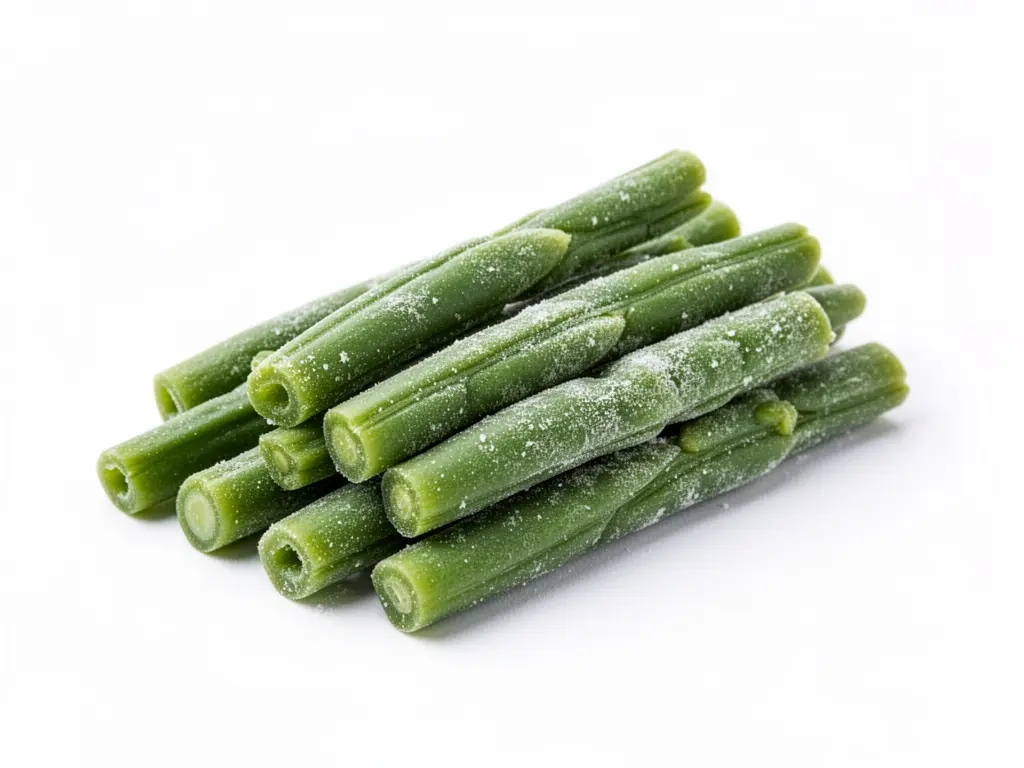 pois verts surgelés