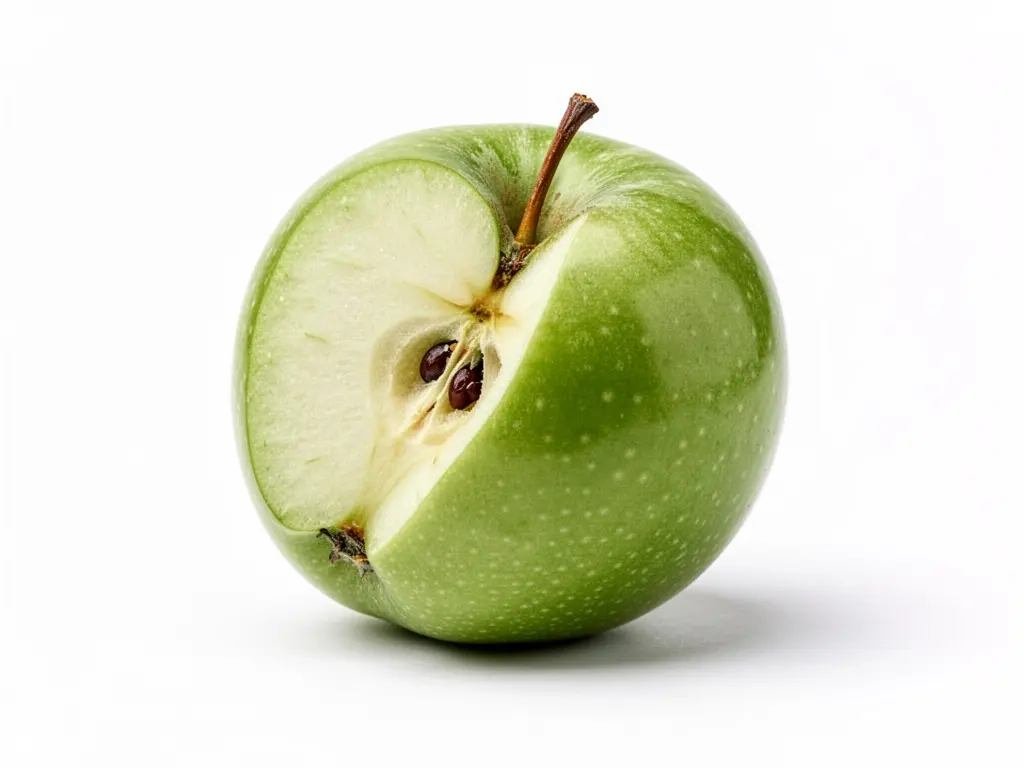 quartier de pomme verte