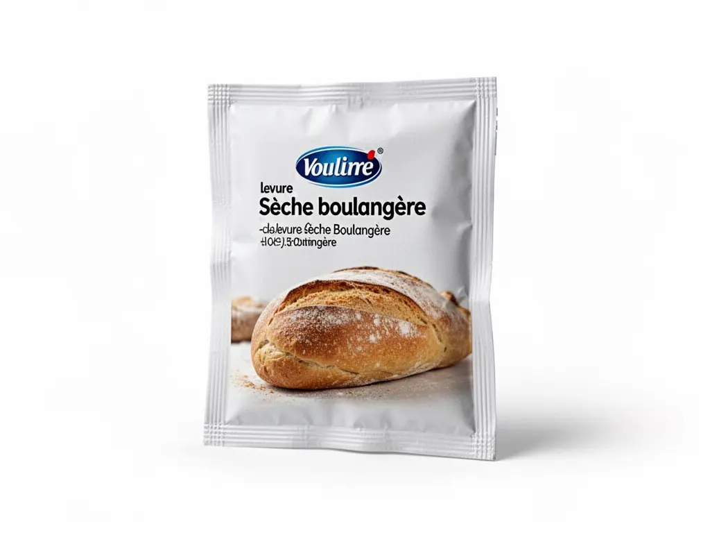 sachet de levure sèche boulangère