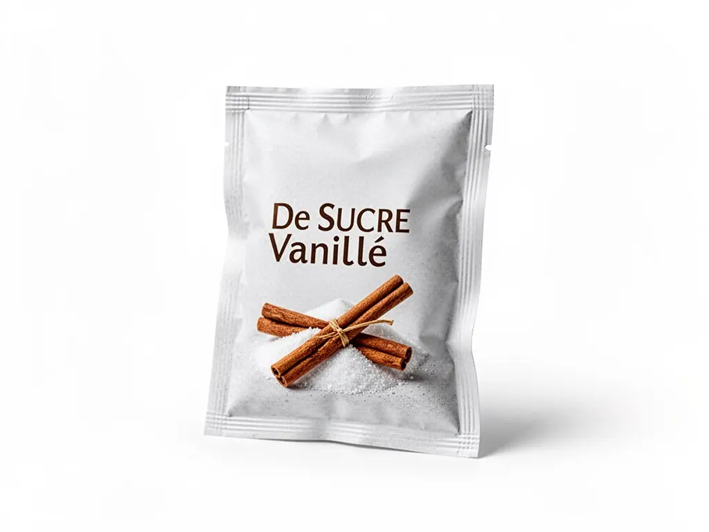 sachet de sucre vanillé