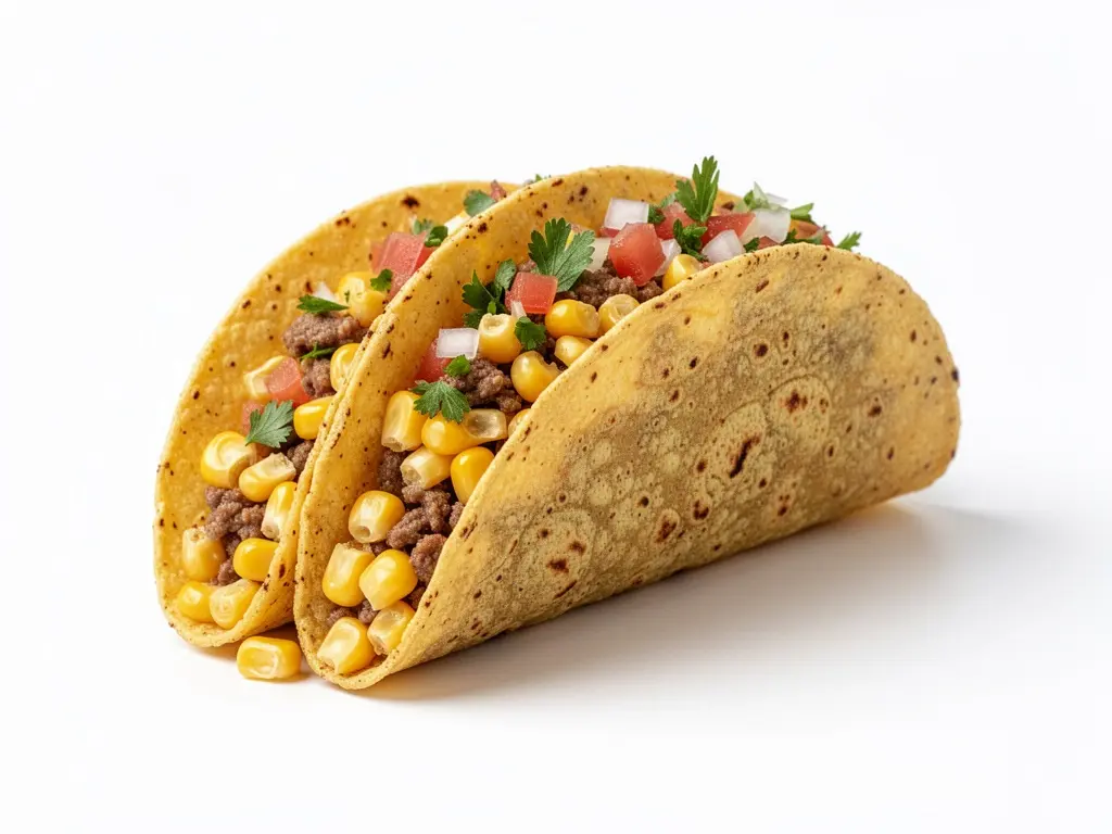 taco de maïs croustillant