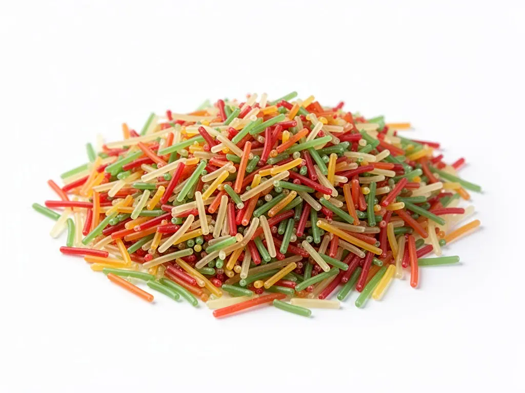 vermicelle multicolore