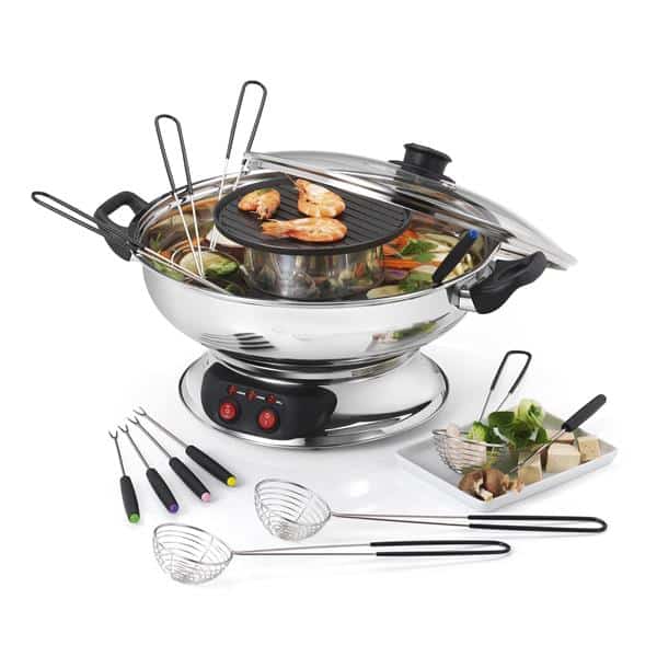 Photo de KITCHENCHEF Service à fondue asiatique - KCPFONDASIA