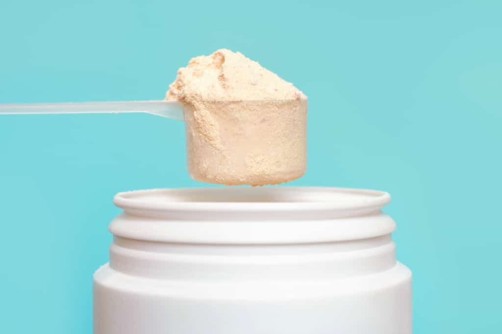 Caséine, poudre de protéines de lait pour du liant en cuisine