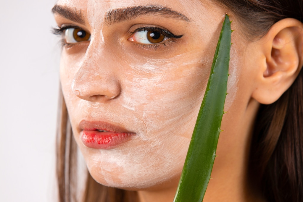 Masque d'aloe vera pur
