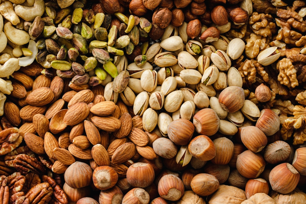 Les noix et amandes, des alliés lors d'un régime sans gluten