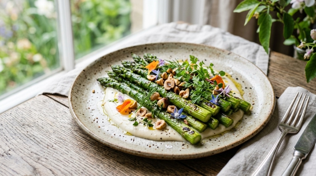 Asperges vertes pour recettes healthy