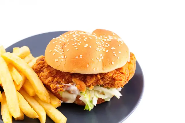 Burger au poulet