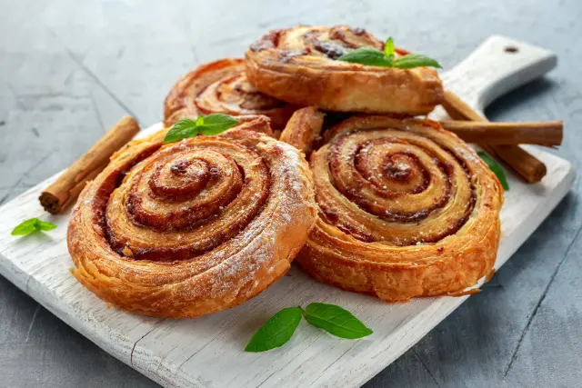Brioches roulées à la cannelle