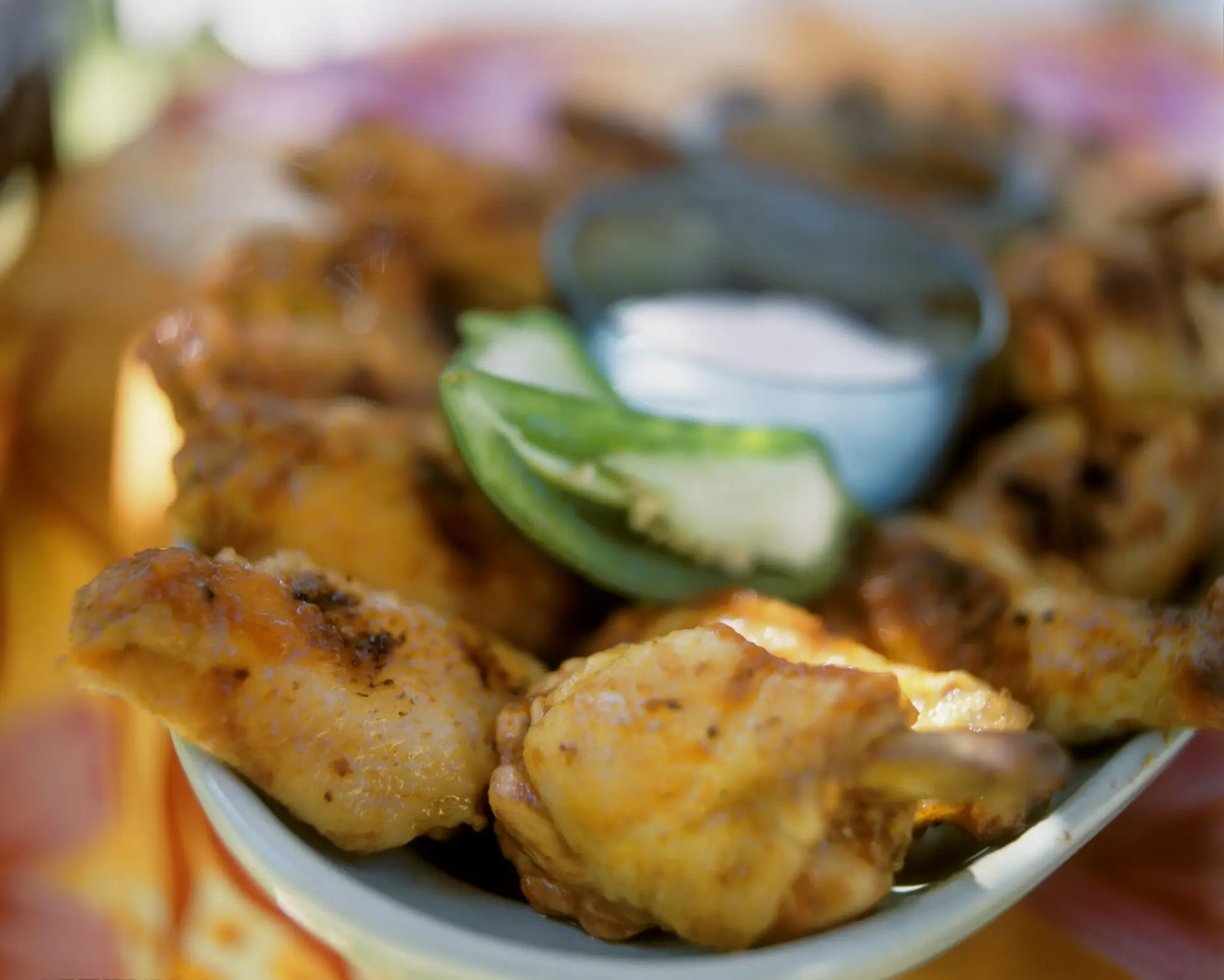 Ailes de poulet au chili