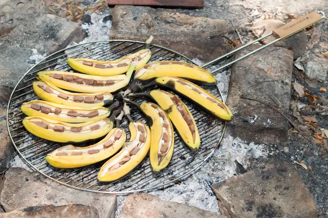 Banane chocolat au barbecue
