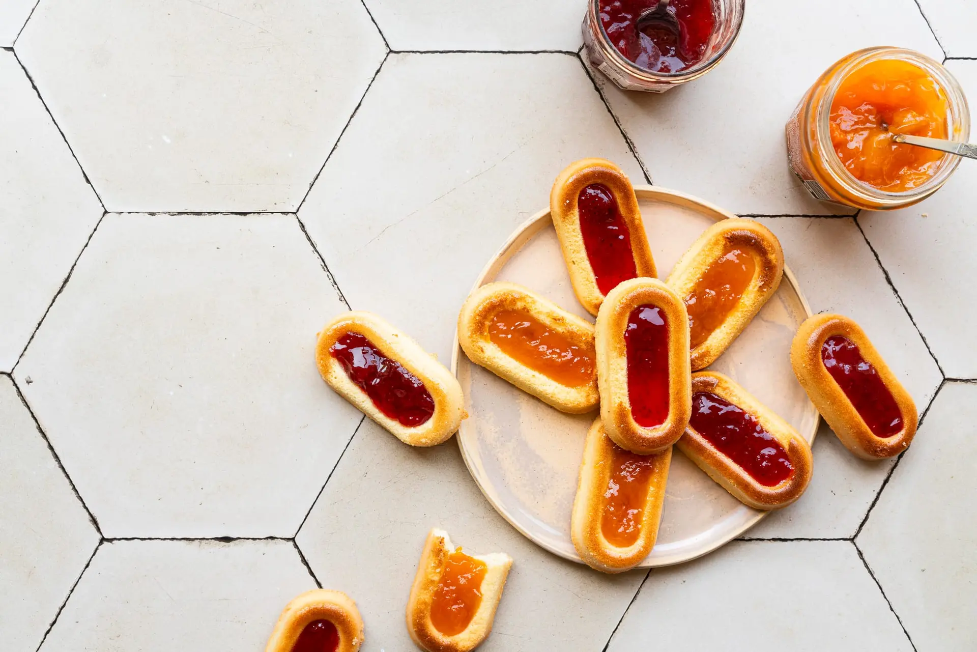 Barquettes à la confiture de notre enfance