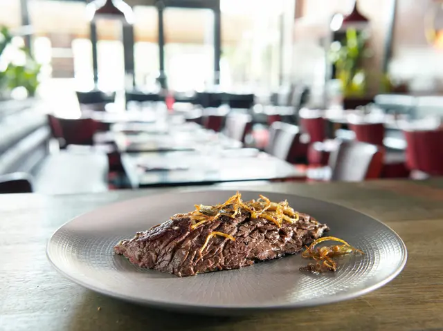 Bavette aux zestes d'oignons