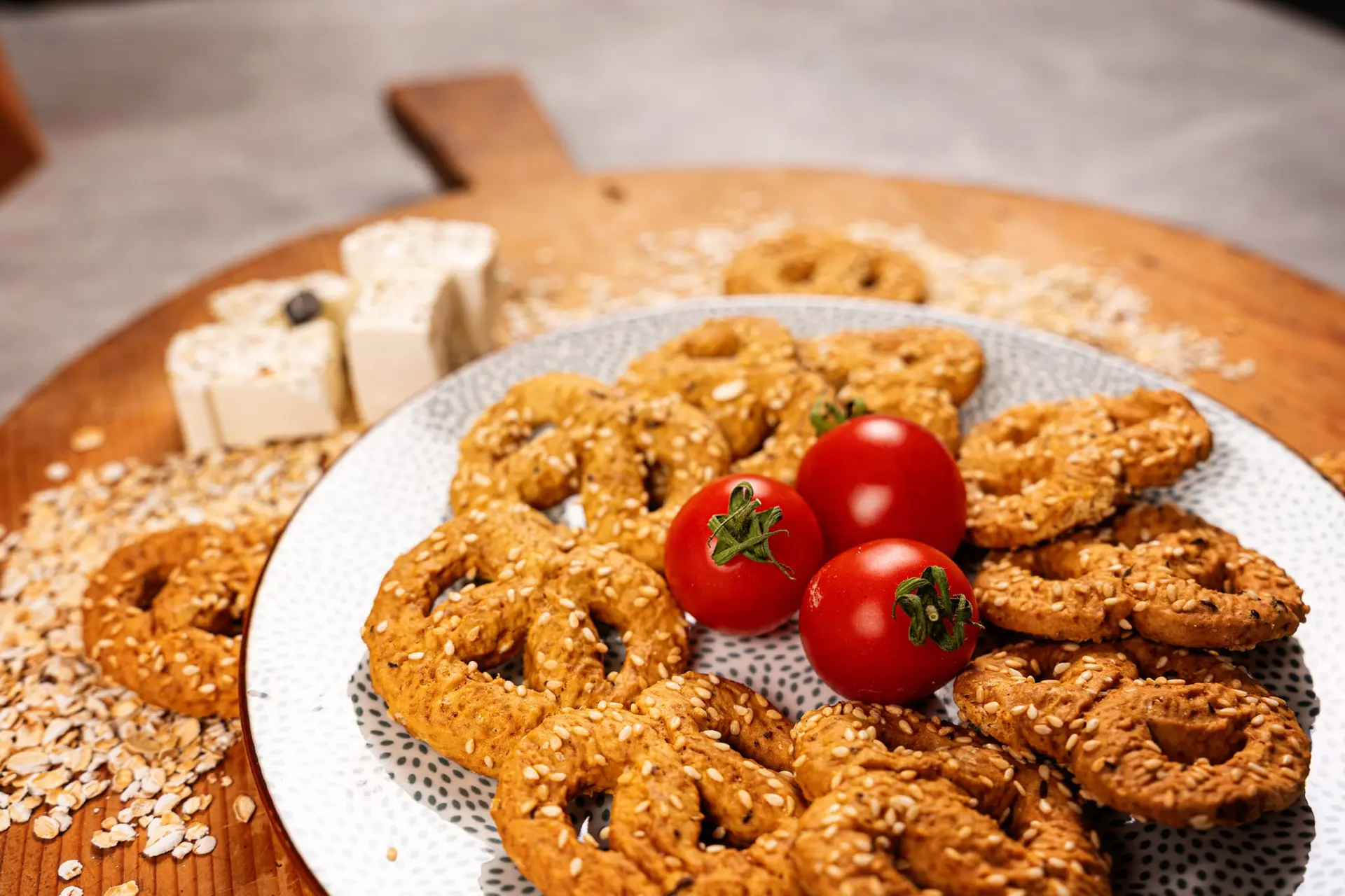 Bretzels au sésame