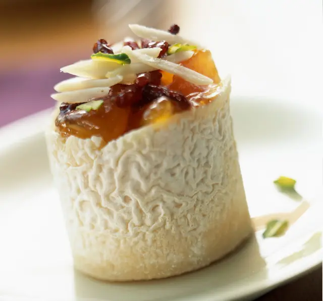 Chabichou aux fruits secs