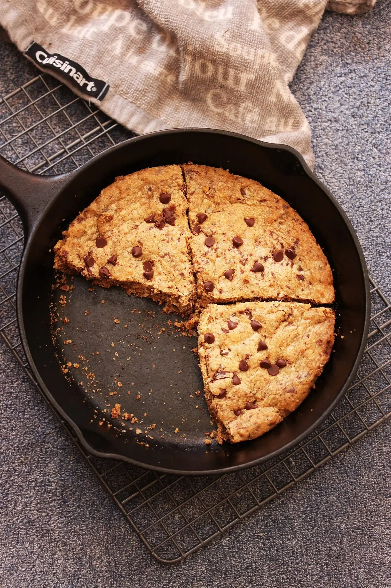 Cookie à la poêle, de mon père