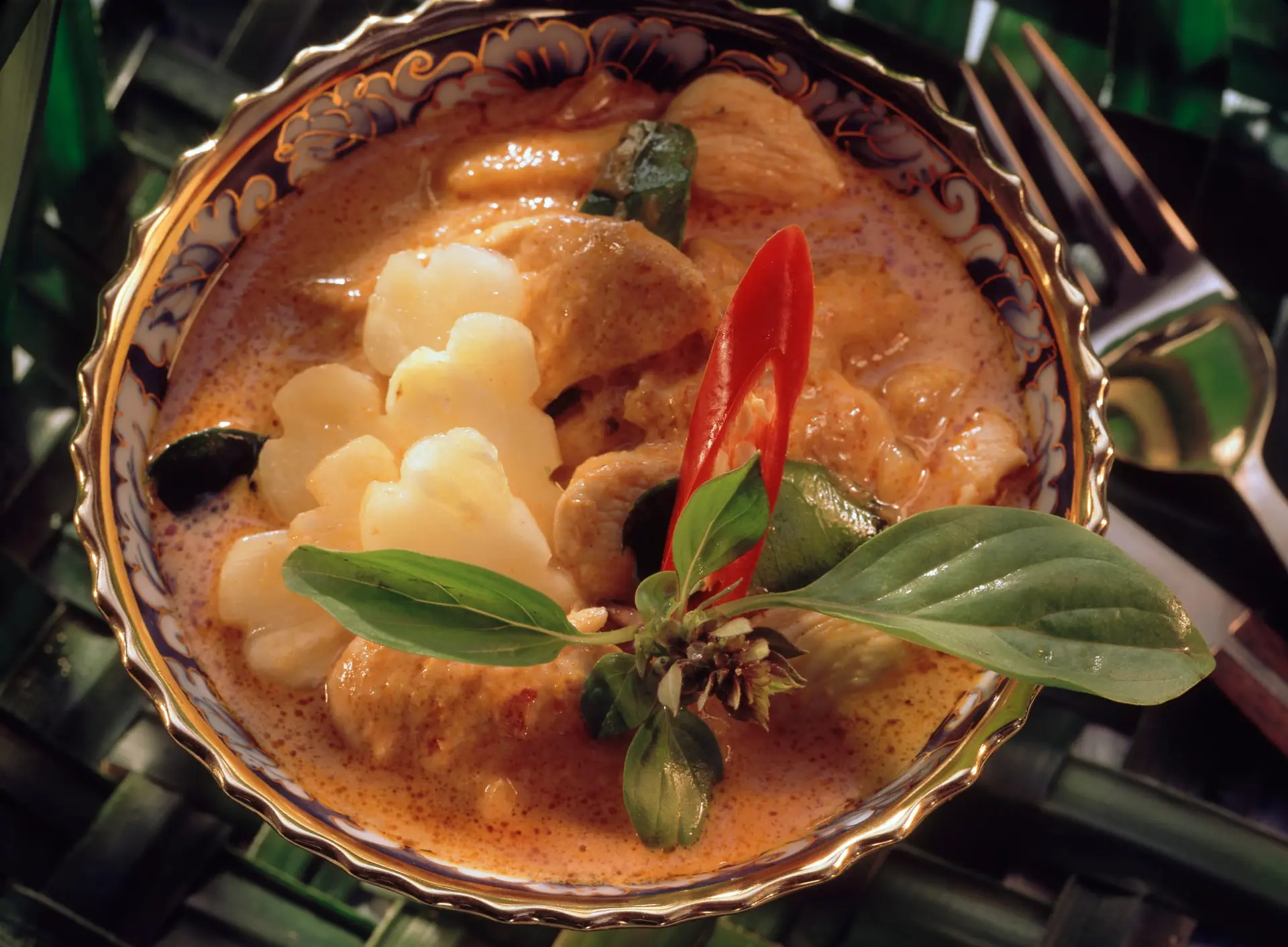 Curry au poulet et à l'ananas