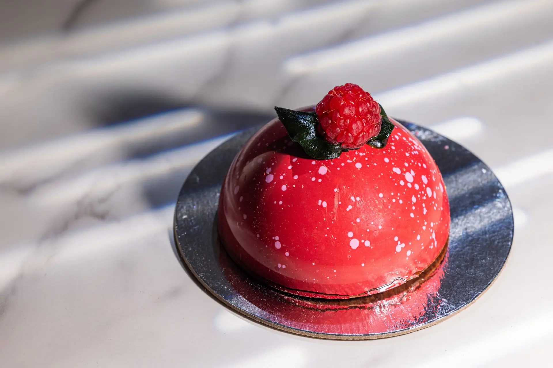Dôme chocolat framboise