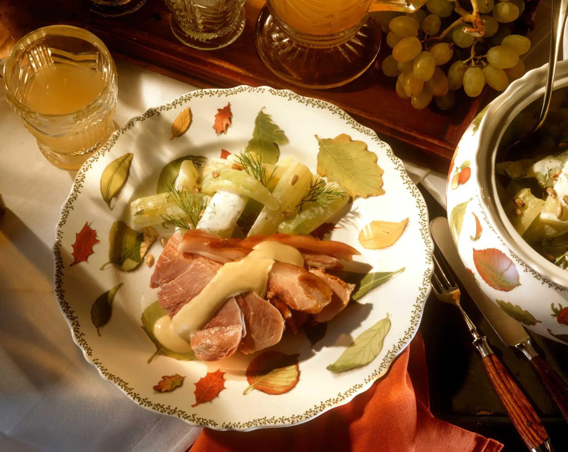 Épaule de porc à la sauce moutarde