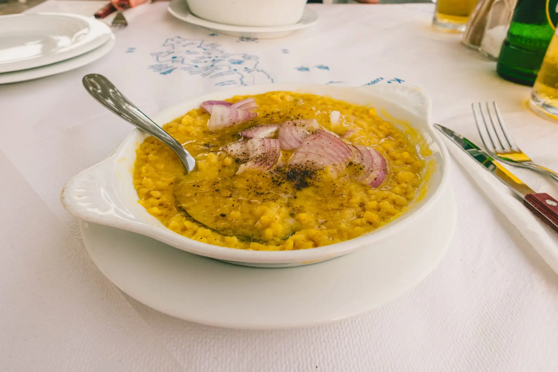 Fava, purée de pois cassés grecque