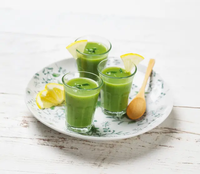 Gaspacho de courgettes
