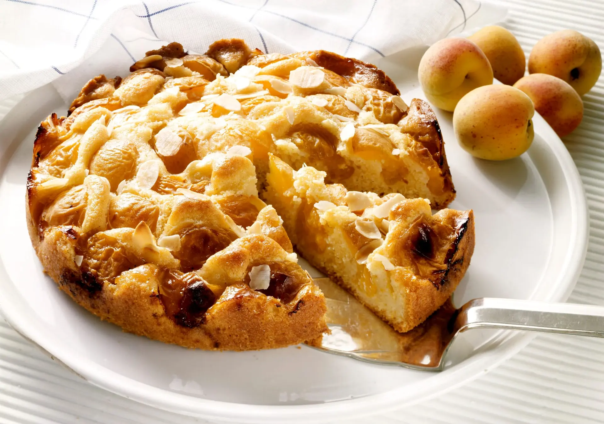 Gâteau aux pêches