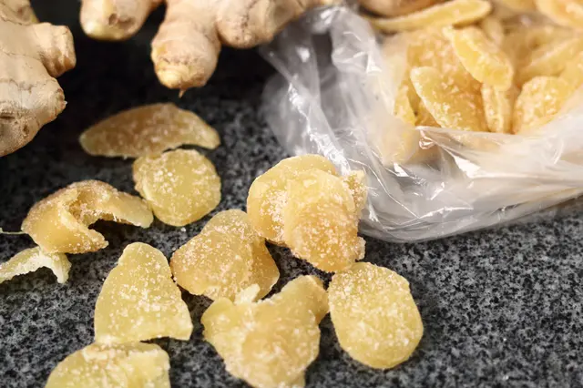 La recette de gingembre confit
