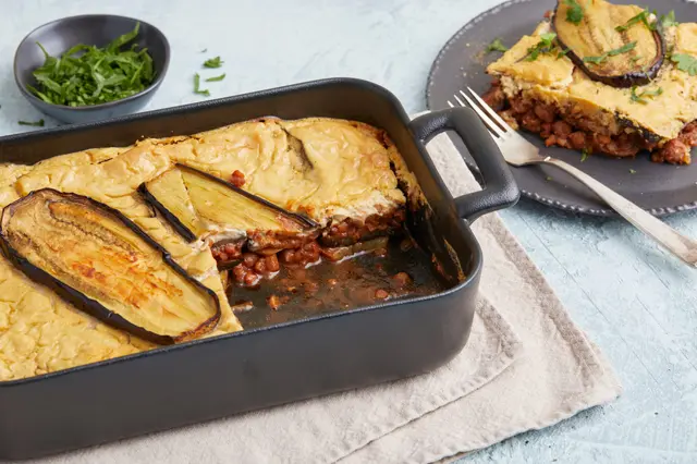 Moussaka au lupin