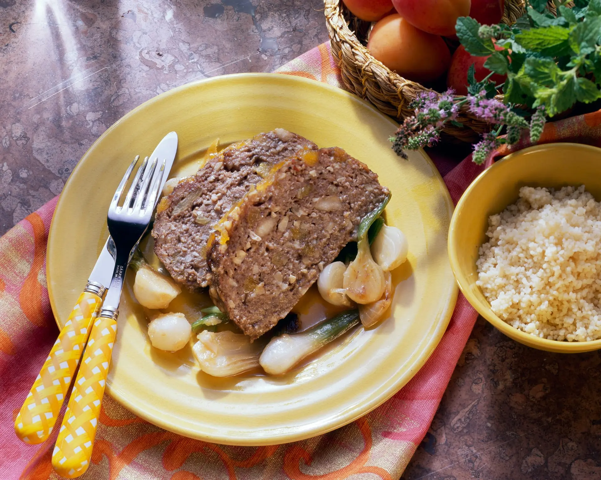 Pain de viande aux abricots secs