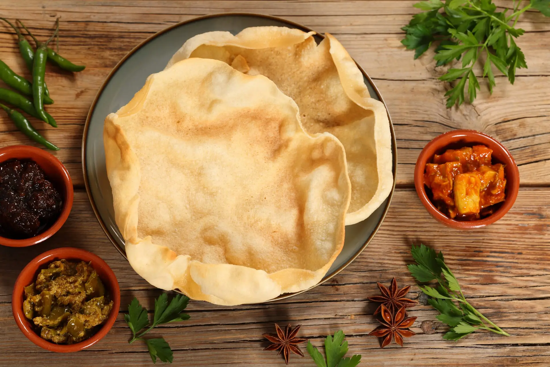 Papadum (galette indienne)