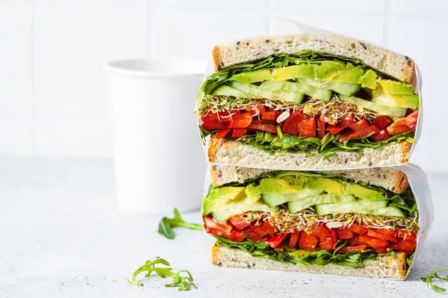 Sandwich végétalien