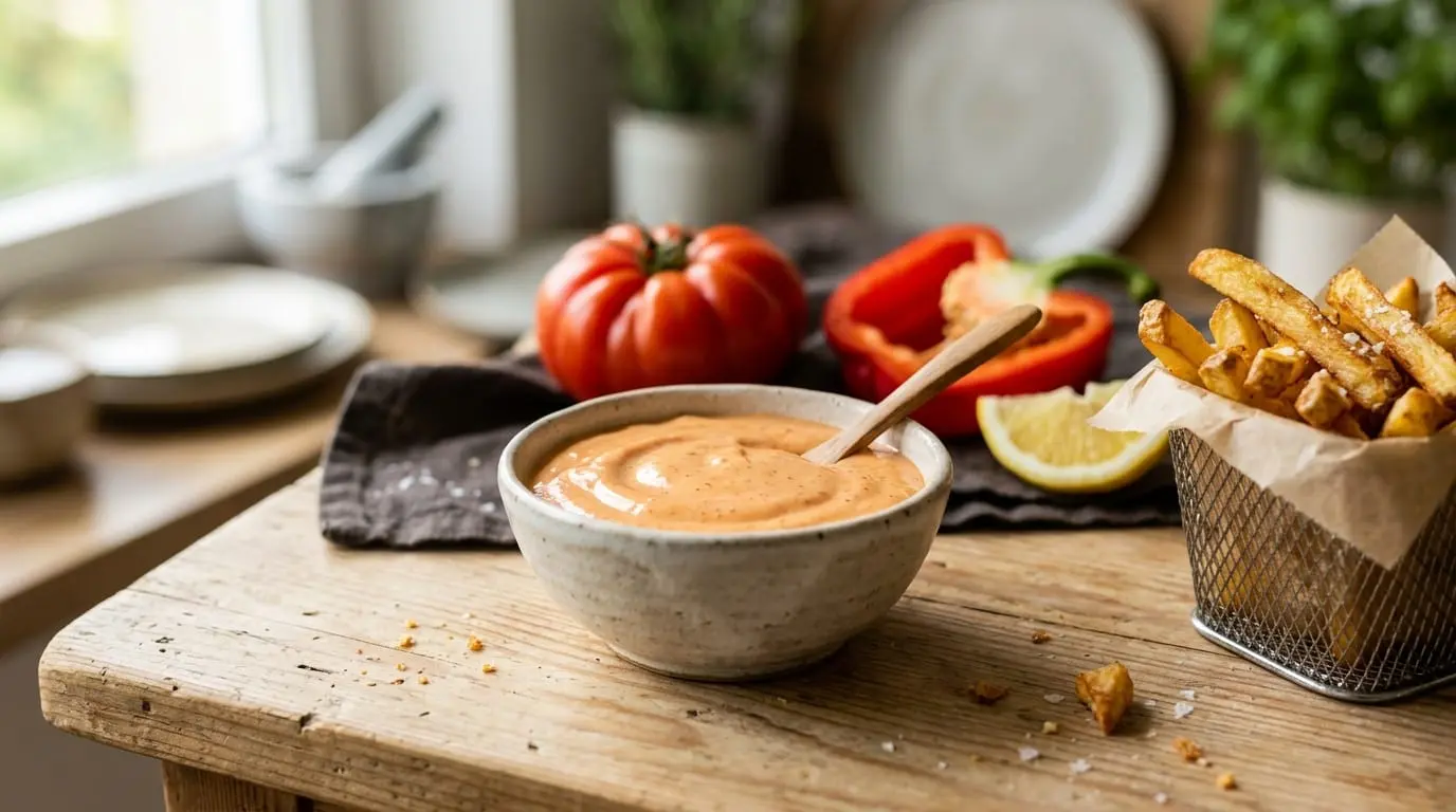 Sauce andalouse maison