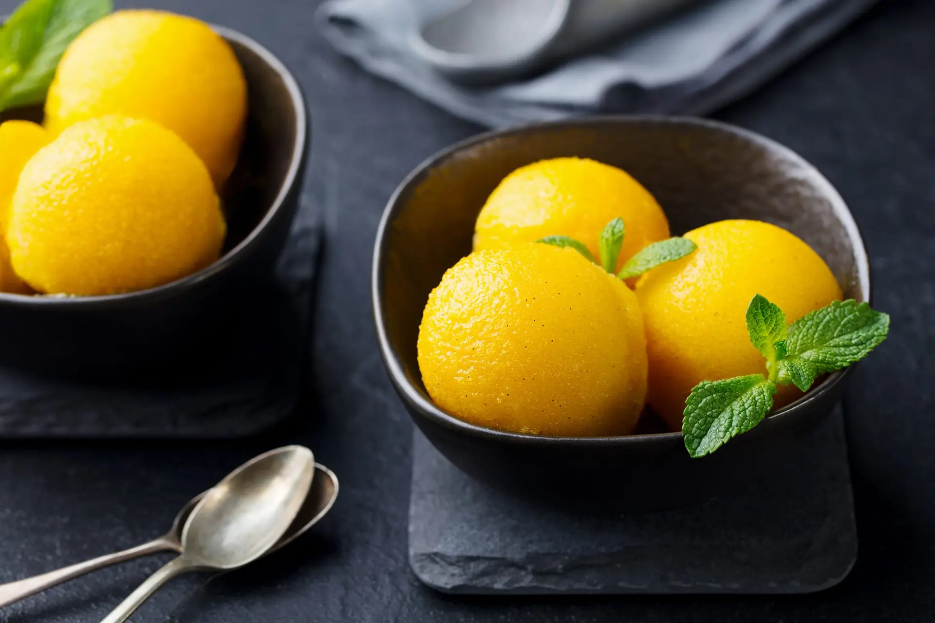Sorbet à la mangue