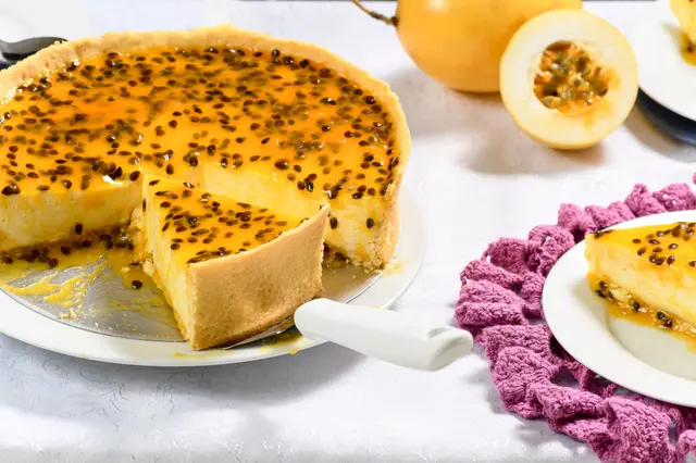 Tarte aux fruits de la passion