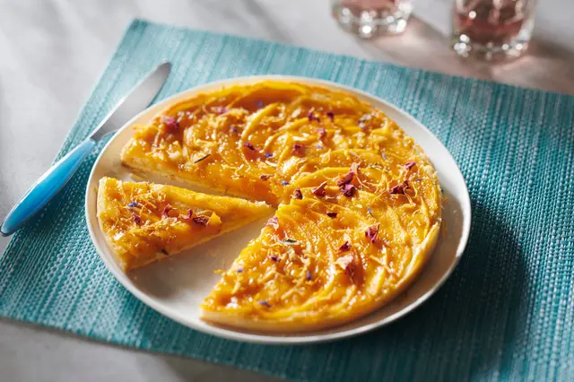 Tarte fine au melon