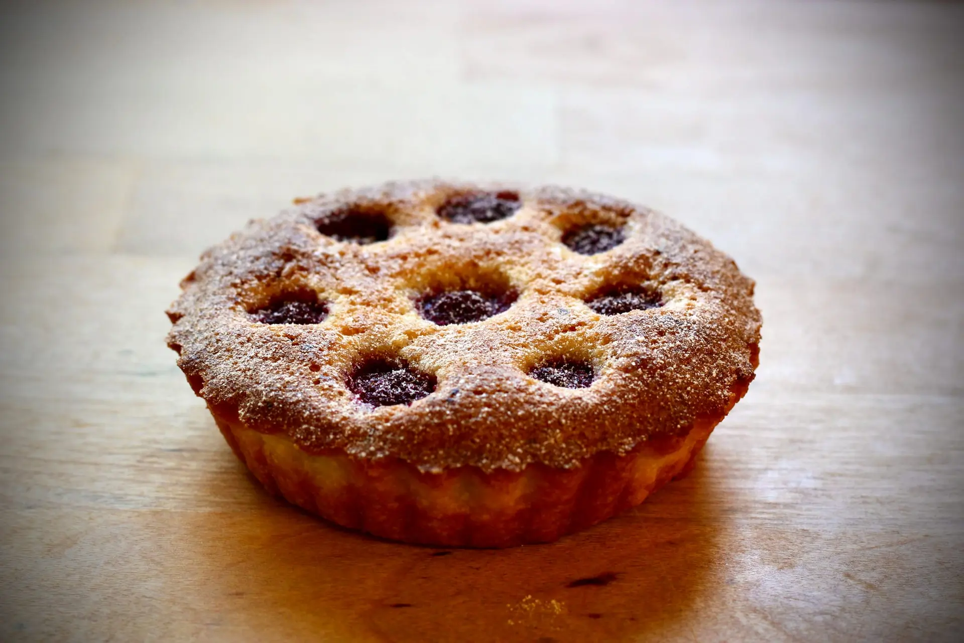 Tartelette framboise et frangipane