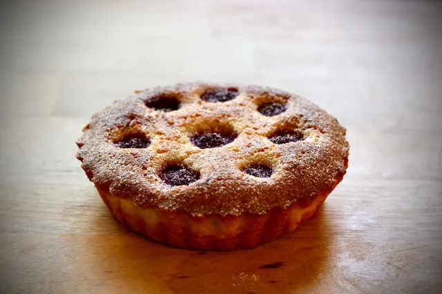 Tartelette framboise et frangipane