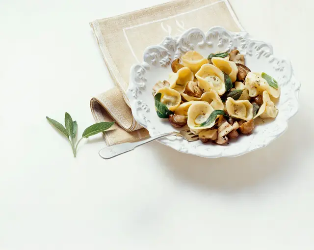 Tortelloni à la pomme de terre et aux champignons
