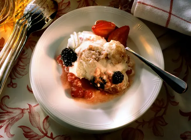 Trifle aux baies fraîches
