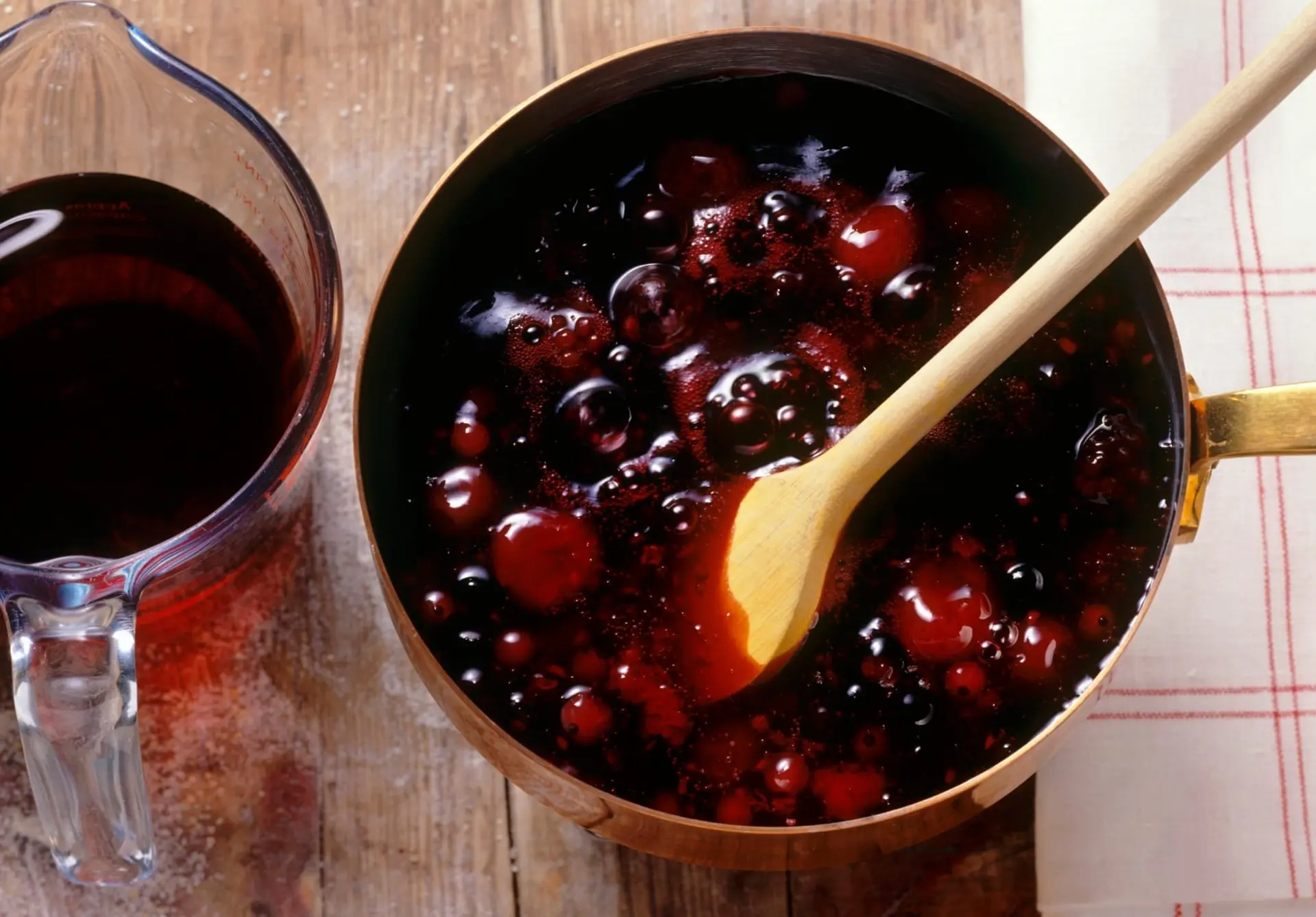 Compote de fruits rouges