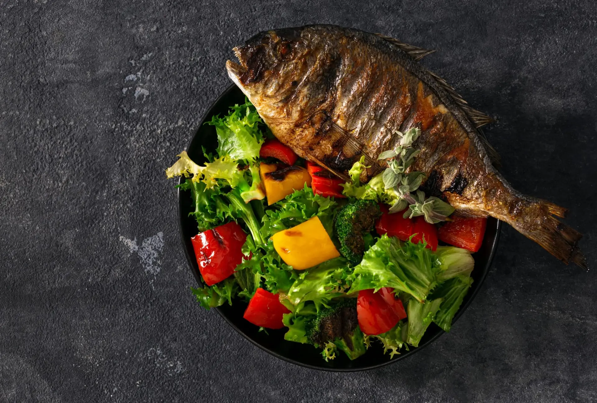 Dorade au barbecue